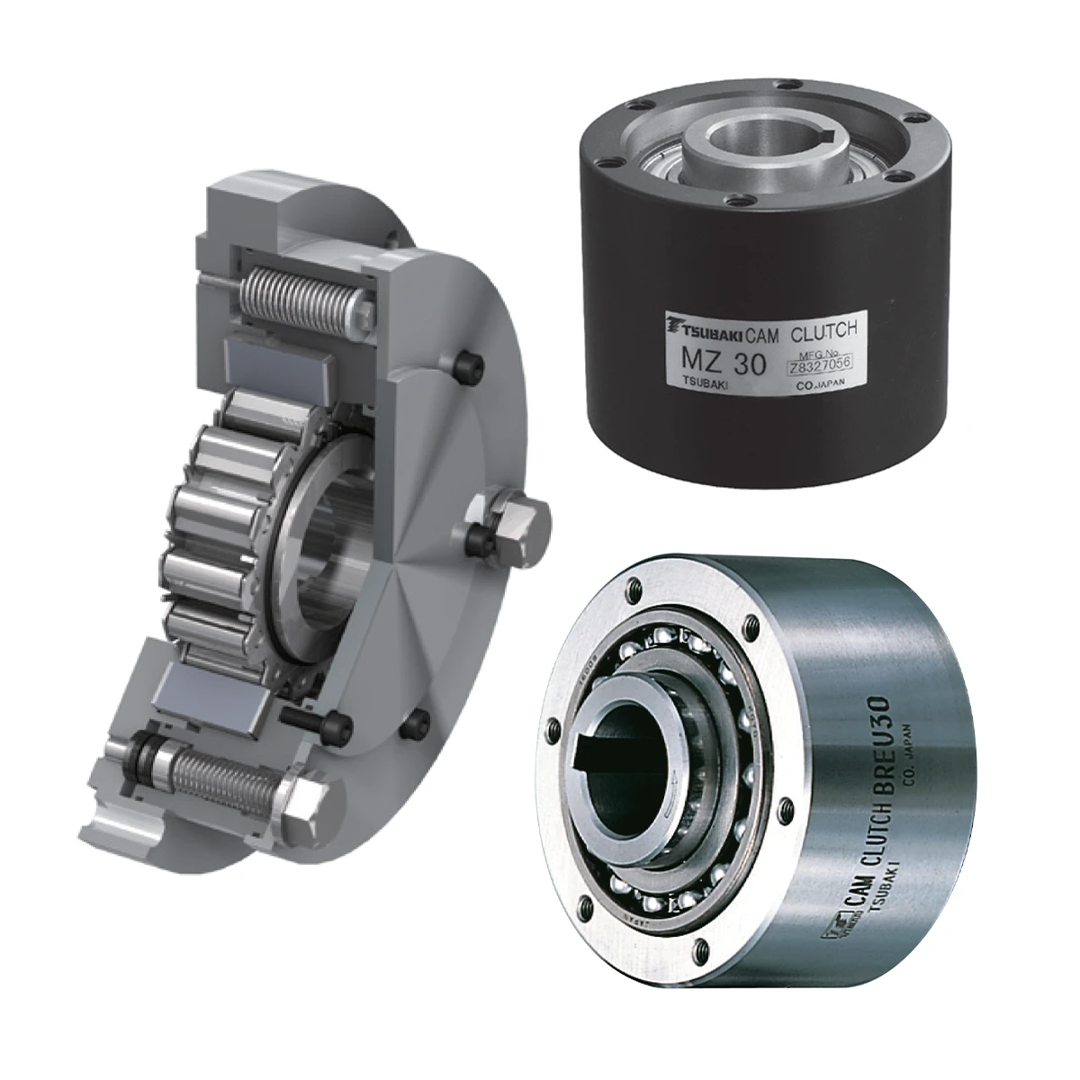 Tsubaki Cam Clutches Freewheels