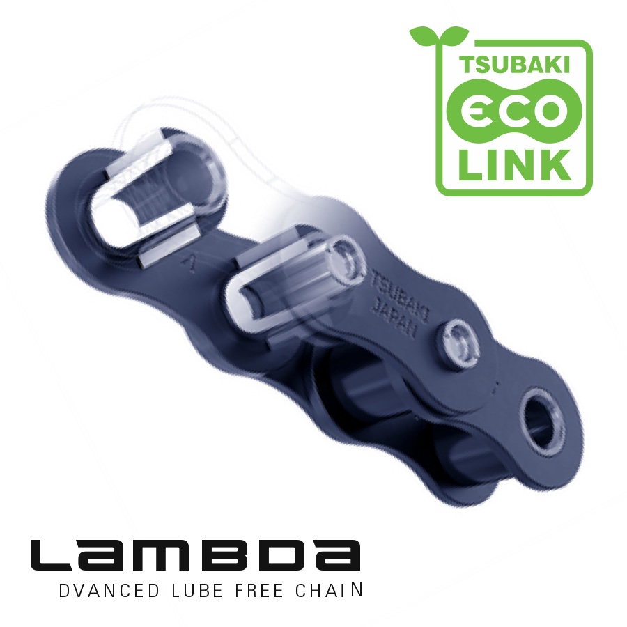 Tsubaki Lambda Lube Free Maintenance Free Roller Chain